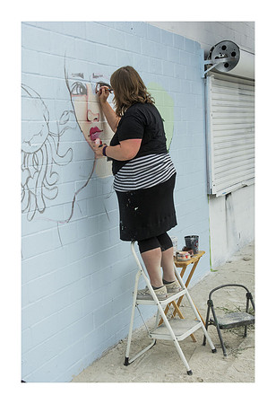HUE Houston Mural Project - Oct 21 2015 033