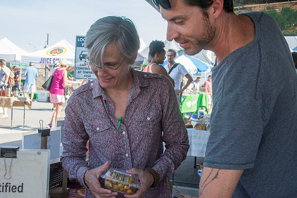 Monica Pope at Eastside Market - Aug 1 2015 055