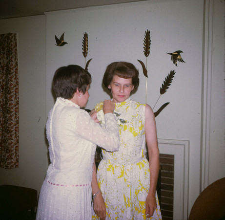 015 027a Bob & Candy's Wedding 1970 - Slide from WW Wolfe